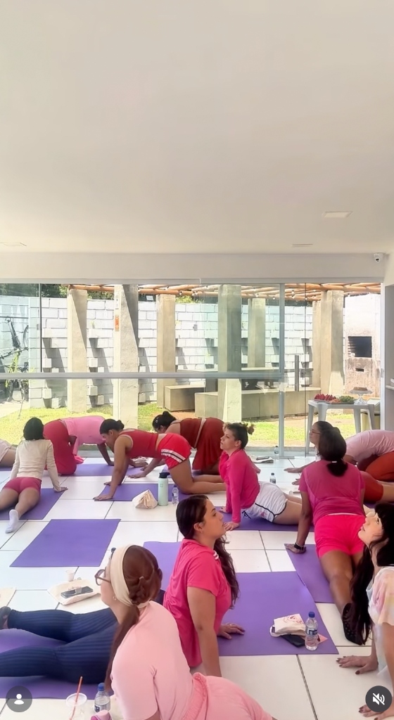 Prática de Pilates em Grupo @melscarol