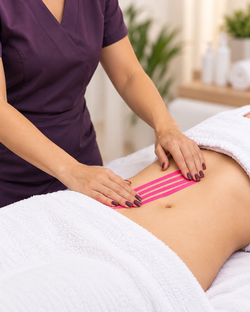 Tratamento no Pós-Operatório com Taping Linfático e Terapia Manual